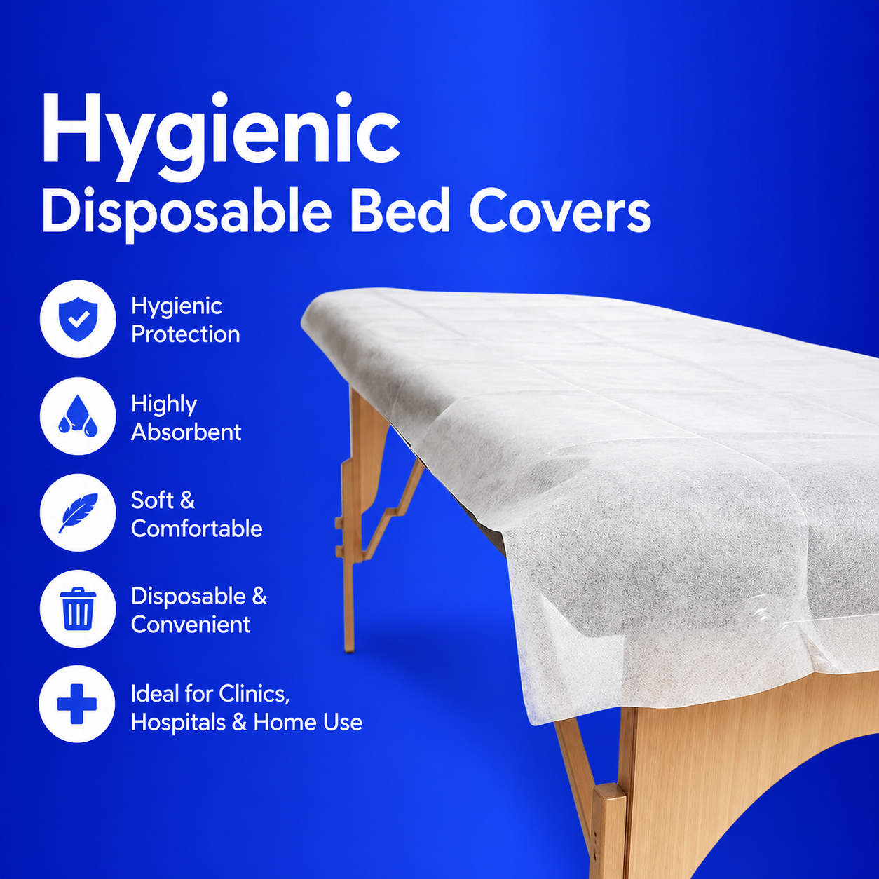 Hygienic Disposable Bed Cover Manufacturer in India