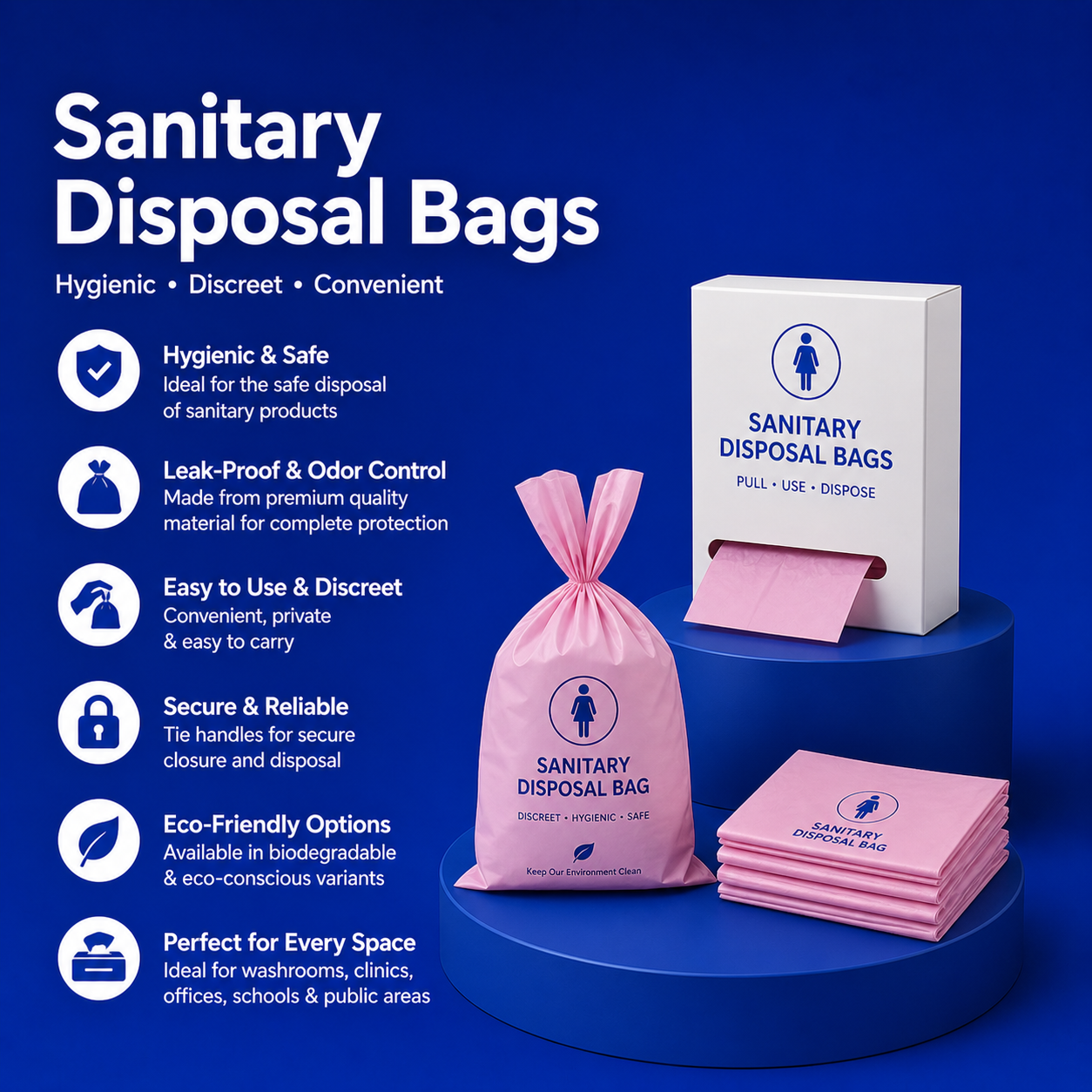 Sanitary Disposal Bags Manufacturer in India